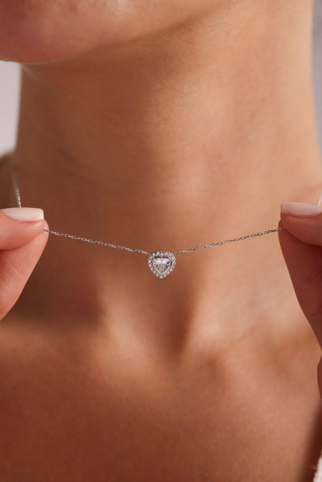 Heliophilia Silver Collar de Plata de Ley 925 con Colgante Heliophilia Silver Collar de Plata de Ley 925 con Colgante